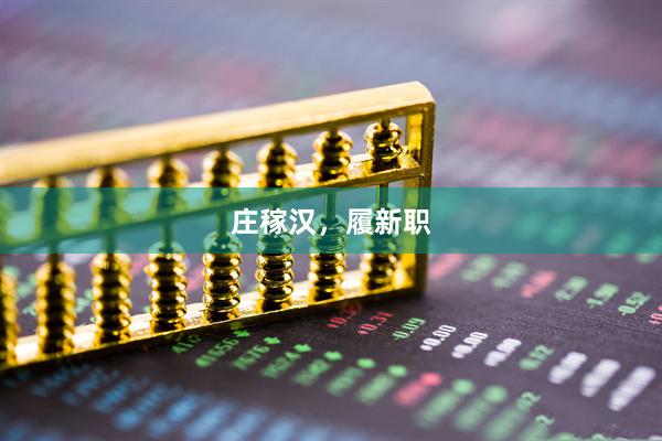 庄稼汉，履新职